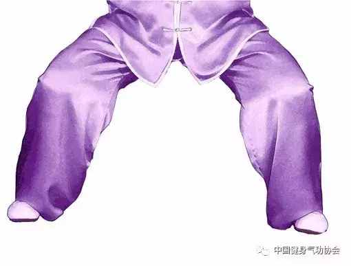 健身气功：最基本的步型就是马步