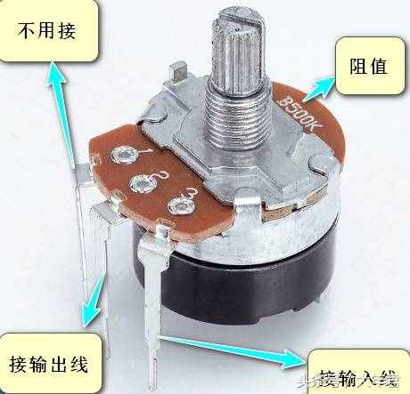 电位器的作用以及接线方式，电位器的应用场合、选用原则