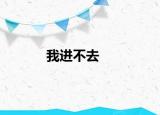 我进不去