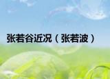 张若谷近况（张若波）