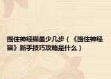 围住神经猫最少几步（《围住神经猫》新手技巧攻略是什么）