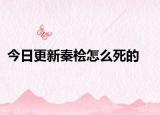 今日更新秦桧怎么死的