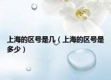 上海的区号是几（上海的区号是多少）