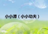 小小潭（小小功夫）