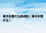 草木灰是什么烧成的（草木灰是什么）