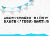 火影忍者卡卡西恋歌是哪一集（花翎 TV版火影忍者《卡卡西恋歌》里的龙套人物）