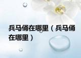 兵马俑在哪里（兵马俑在哪里）