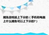 捕鱼游戏能上下分的（手机和电脑上什么捕鱼可以上下分的?）