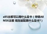 a85主板可以用什么显卡（华硕A8N5X主板 现在能配置什么显卡?）