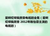 爱啊哎呀我愿意电视剧全集（爱啊哎呀我愿意 2012年陈怡蓉主演的电视剧）