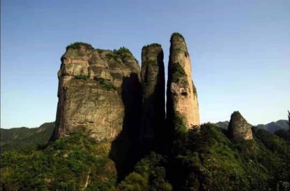 花开龙口｜秀甲东南江郎山
