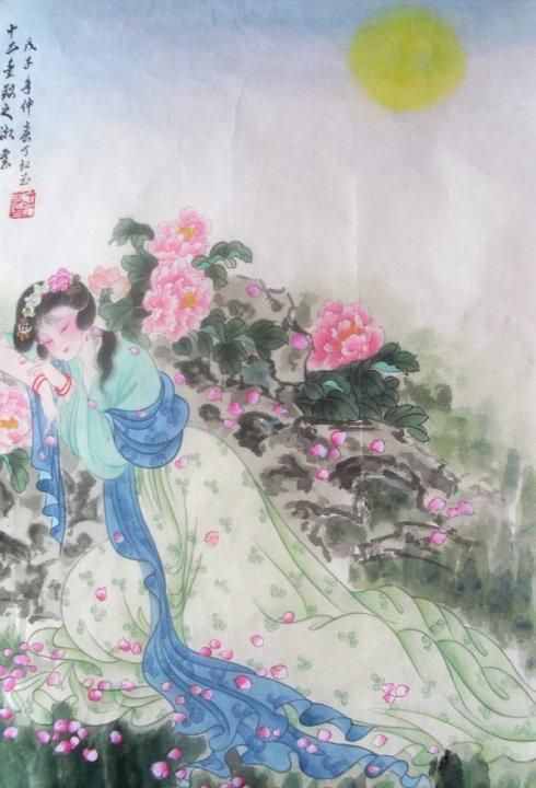 红楼梦十二金钗系列-57《红楼梦十二金钗工笔画》