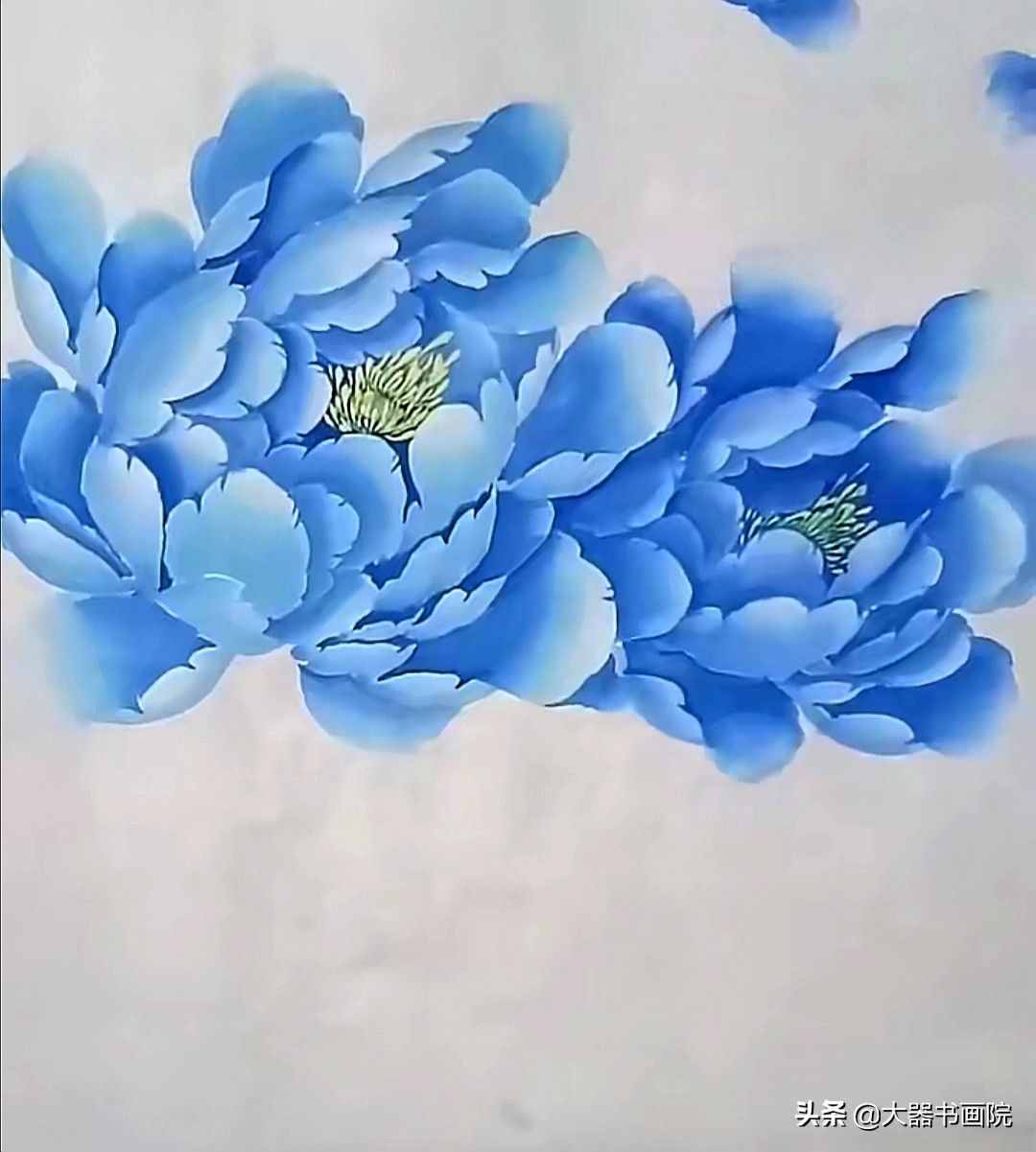写意牡丹花技法，零基础入门到精通