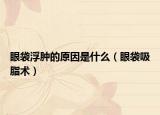 眼袋浮肿的原因是什么（眼袋吸脂术）