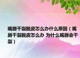 嘴唇干裂脱皮怎么办什么原因（嘴唇干裂脱皮怎么办 为什么嘴唇会干裂）