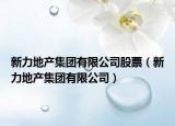 新力地产集团有限公司股票（新力地产集团有限公司）