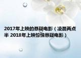 2017年上映的悬疑电影（凌晨两点半 2018年上映惊悚悬疑电影）