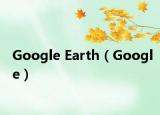 Google Earth（Google）