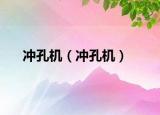 冲孔机（冲孔机）