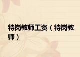特岗教师工资（特岗教师）