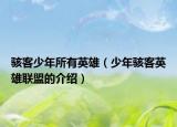 骇客少年所有英雄（少年骇客英雄联盟的介绍）