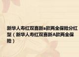 新华人寿红双喜新a款两全保险分红型（新华人寿红双喜新A款两全保险）