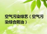 空气污染综艺（空气污染综合防治）