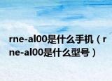rne-al00是什么手机（rne-al00是什么型号）