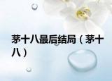 茅十八最后结局（茅十八）