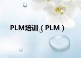 PLM培训（PLM）