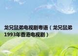 龙兄鼠弟电视剧粤语（龙兄鼠弟 1993年香港电视剧）