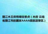 丽江木王府有哪些景点（木府 云南省丽江市的国家AAAA级旅游景区）