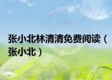 张小北林清清免费阅读（张小北）