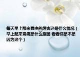 每天早上醒来胃疼的厉害这是什么情况（早上起来胃痛是什么原因 看看你是不是因为这个）