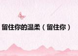 留住你的温柔（留住你）