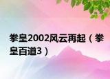 拳皇2002风云再起（拳皇百道3）