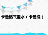卡曼橘气泡水（卡曼橘）
