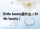 little boots是什么（little boots）