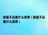 殷鉴不远是什么意思（殷鉴不远是什么意思）