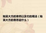 贻笑大方的意思以及它的用法（贻笑大方的意思是什么）