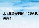 cba总决赛时间（CBA总决赛）