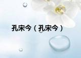 孔宋今（孔宋今）