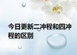 今日更新二冲程和四冲程的区别
