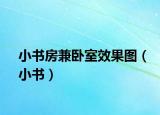 小书房兼卧室效果图（小书）