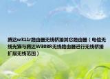 腾达w311r路由器无线桥接其它路由器（电信无线光猫与腾达W308R无线路由器进行无线桥接 扩展无线范围）