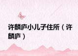 许麟庐小儿子住所（许麟庐）