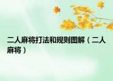 二人麻将打法和规则图解（二人麻将）