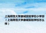 上海师范大学康城实验学校小学部（上海师范大学康城实验学校怎么样）