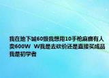 我在地下城60级我想用10手枪麻痹有人卖600W  W我是去砍价还是直接买成品我是初学者