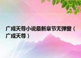 广成天尊小说最新章节无弹窗（广成天尊）